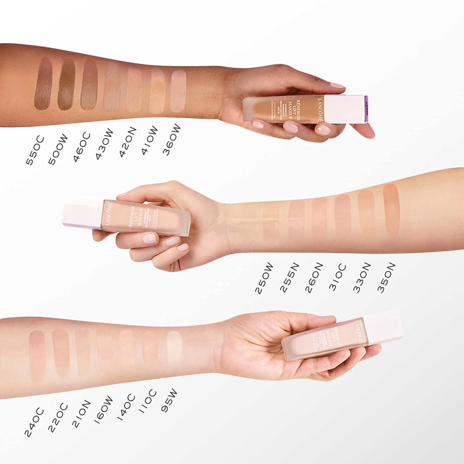 Renergie Lift Makeup Foundation - SPF 27-12HR Hydration - Full Coverage - 1 Fl Oz